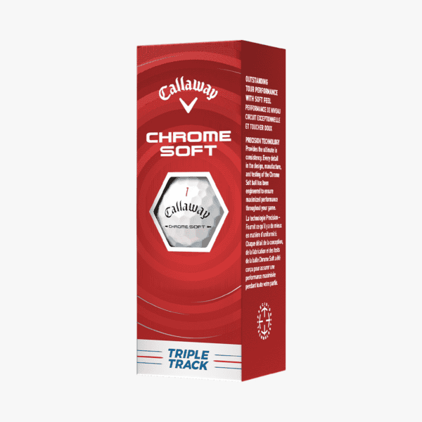 CALLAWAY Chrome Soft 26 Triple Track Golf Balls 3-Pack