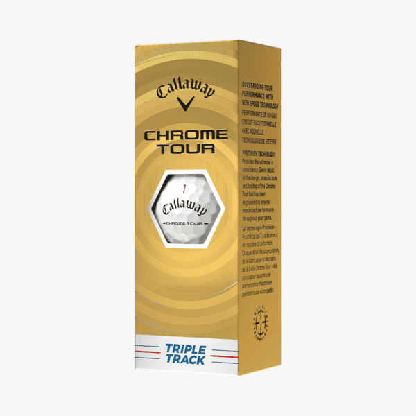 CALLAWAY Chrome Tour 26 Triple Track Golf Balls 3-Pack