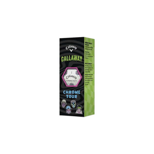 CALLAWAY Chrome Tour 26 Halloween Golf Balls 3-Pack